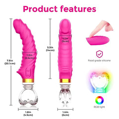 Crystal Heart Massager